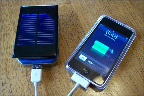 MightyMintyBoost Solar iPhone and iPod Touch Charger